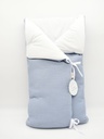SACO MANTA GOFRE AZUL DENENES
