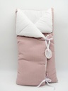 SACO MANTA GOFRE ROSA DENENES