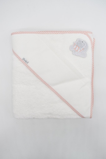 [T-1MTBLANCO-SALMON] CAPA DE BAÑO T-1M T BLANCO-SALMON 100X100 MARTIFANEL