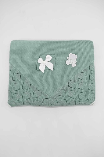 [XA001-VERDE] CHAL INVIERNO BEBE XA001 VERDE MARTIFANEL