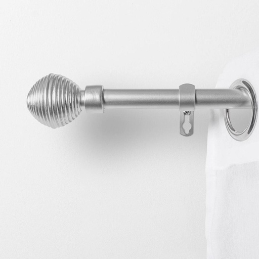 [CLOEPLATA-120X210] BARRA CORTINA CLOE PLATA 120X210 EDEN