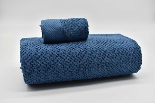 [T3572C-AZUL] JUEGO DE 3 TOALLAS T3572C AZUL VIDAL HOME