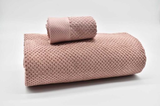 [T3572C-ROSA] JUEGO DE 3 TOALLAS T3572C ROSA VIDAL HOME