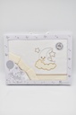 TRIPTICO CUNA BORDADO LUNA BLANCO-BEIGE MARTIFANEL