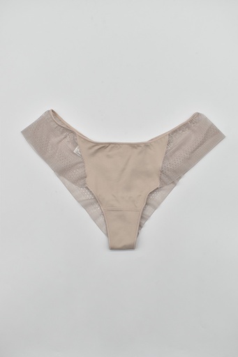 TANGA BRASILEÑA TUL BORDADO 018 TIERRA NAIARA