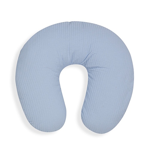 [D0981-01] ALMOHADA LACTANCIA ASTRID/VIGGO 65X55 AZUL DON ALGODON