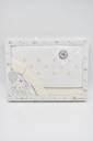 TRIPTICO CUNA BORDADO CHUPETES BLANCO-BEIGE MARTIFANEL