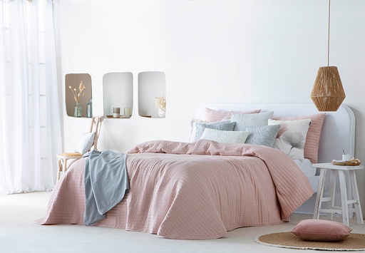 COLCHA BOUTI IM LINETTE ROSE FUN&amp;DECO