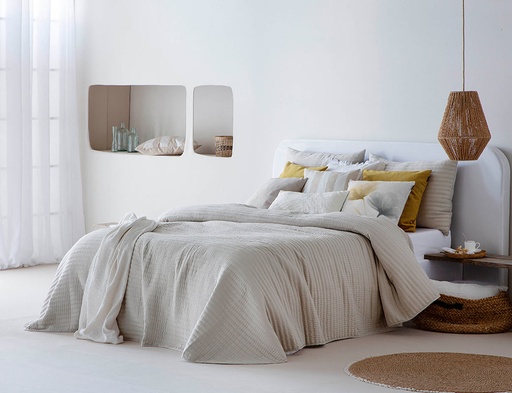 COLCHA BOUTI IM LINETTE LINO FUN&amp;DECO