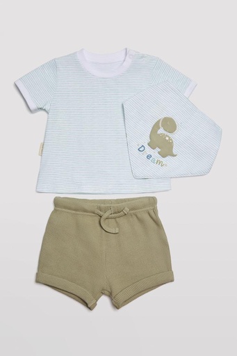 CONJUNTO BEBÉ 3 PIEZAS 25539 YSABEL MORA