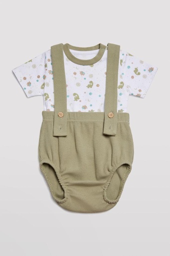 CONJUNTO BEBÉ MANGA CORTA 25540 YSABEL MORA