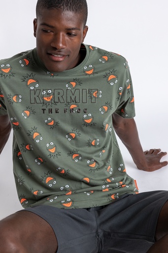 PIJAMA HOMBRE 62203 CAQUI DISNEY
