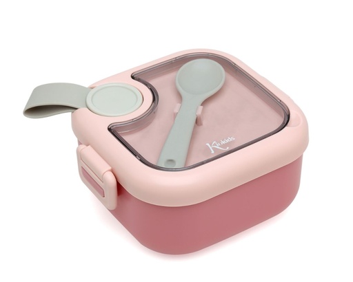 [3535] CAJA ALMUERZO BEBÉ 750ML 3535 ROSA KIOKIDS