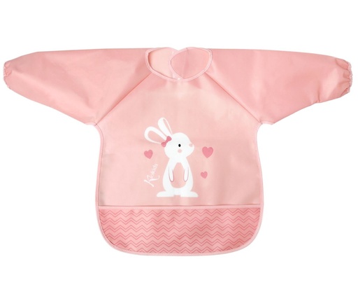 [3604] BABERO IMPERMEABLE CONEJITO 3604 ROSA KIOKIDS