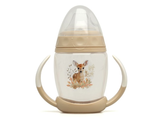 [4261] TAZA APRENDIZAJE 270ML STEP 1 CIERVO 4261 BEIGE KIOKIDS