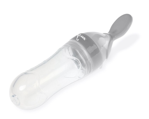 [3347] CUCHARA ALIMENTADORA 90ML 3347 GRIS KIOKIDS