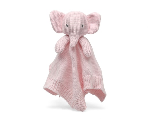 [3431] DUDÚ ALGODÓN ELEFANTE 25CM 3431 ROSA KIOKIDS