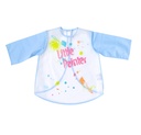 BABERO CON MANGAS DE ALGODON 5036 44X45 AZUL DUFFI