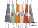 DELANTAL RIZO LISO CHECKS DOLZ