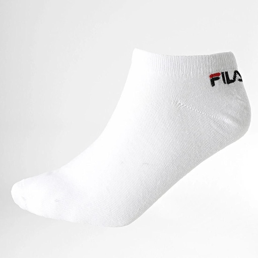 PACK 3 CALCETINES INVISIBLES UNISEX F9100 BLANCO FILA
