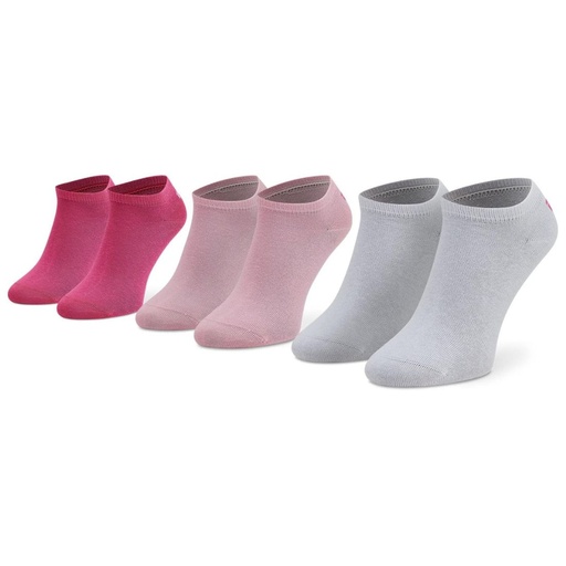 PACK 3 CALCETINES INVISIBLES UNISEX F9100 ROSA FILA
