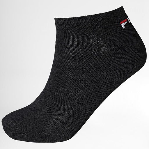 PACK 3 CALCETINES INVISIBLES UNISEX F9100 NEGRO FILA