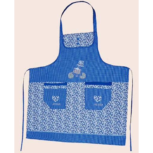 [61406AZUL] DELANTAL 61406 70X80 AZUL BH TEXTIL