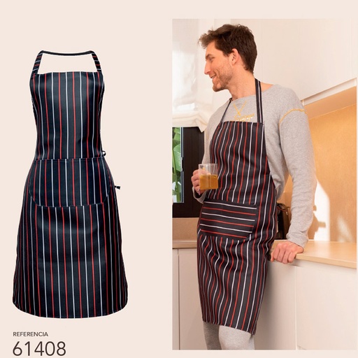 [61408] DELANTAL 61408 70X80 BH TEXTIL