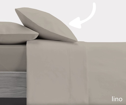 FUNDA ALMOHADA LISA LINO VIDAL HOME