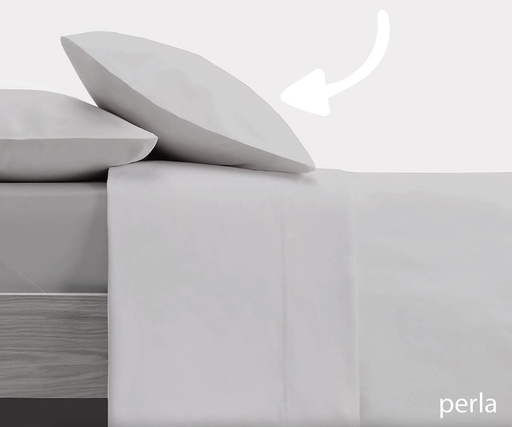 FUNDA ALMOHADA LISA PERLA VIDAL HOME