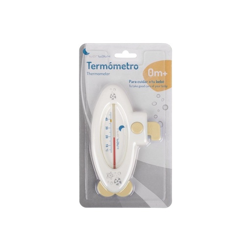[SET04-05] SET TERMOMETRO BAÑO SUBMARINO BEIGE INTERBABY