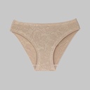 BRAGA BIKINI JACARD FLOR ALGODON ELA. 251 TIERRA NAIARA