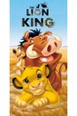 TOALLA MICRO LION KING 190163 MULTICOLOR 75X145