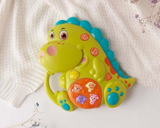 [3951] JUGUETE MUSICAL DINOSAURIO 18X16CM 3951 KIOKIDS