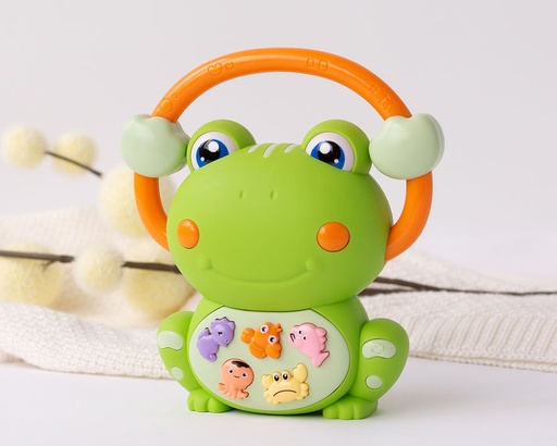 [3957] JUGUETE MUSICAL RANA 3957 19X13CM KIOKIDS