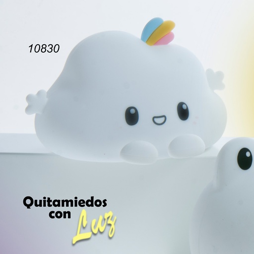 [10830] LÁMPARA INFANTIL SILICONA 10830 NUBE GAMBERRITOS
