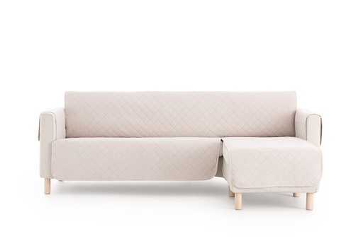 FUNDA CHAISE LONGUE ACOLCHADO MARFIL BELMARTI