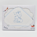 CAPA DE BAÑO T-1M K CX 100X100 BLANCO-AZUL MARTIFANEL