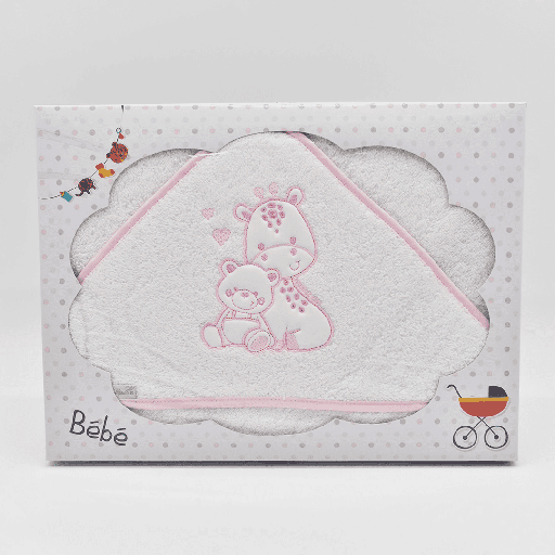 [T-1MKCX-BLROSA] CAPA DE BAÑO T-1M K CX 100X100 BLANCO-ROSA MARTIFANEL