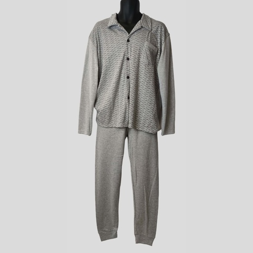 PIJAMA HOMBRE 6032 GRIS VIGORÉ ENTREDOS