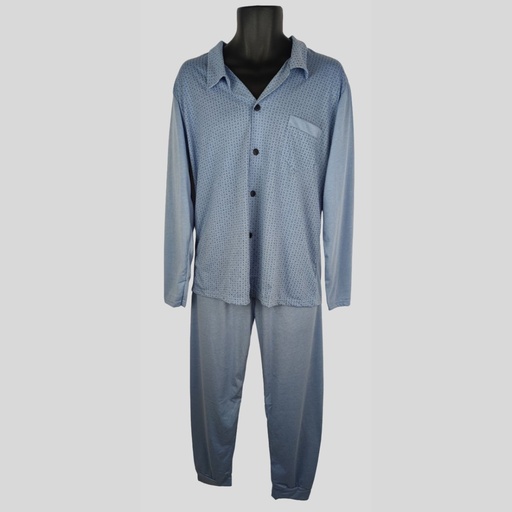 PIJAMA HOMBRE 6032 AZUL DENIM ENTREDOS