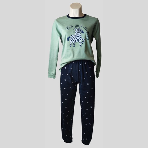 PIJAMA MUJER 5030 CEBRA ENTREDOS
