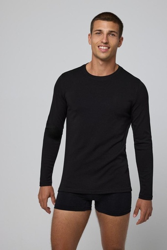 CAMISETA TERMICA MANGA LARGA 70107 NEGRO YSABEL MORA