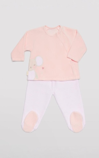 CONJUNTO BEBE MANGA LARGA 25373 YSABEL MORA