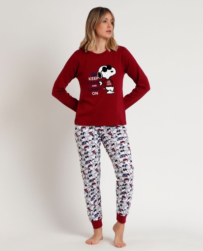 PIJAMA MUJER KEEP COOL 62448 SNOOPY