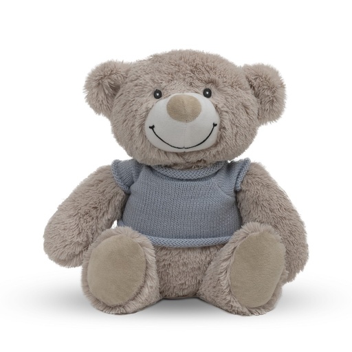 [PE022-01] PELUCHE PARA BORDAR BEAR AZUL INTERBABY