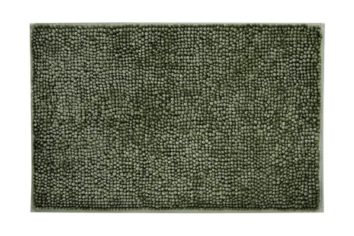 [419NAGAR-BOTELLA] ALFOMBRA BAÑO NAGAR 419 VERDE BOTELLA 45X70 ATENAS