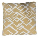 FUNDA DE COJÍN JAQUAR EMMA 60X60 MOSTAZA MARCAVI