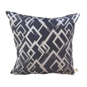FUNDA DE COJÍN JAQUAR EMMA 60X60 AZUL MARCAVI