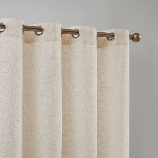 [VD5364-CRUDO] VISILLO RUSTICO PUNTADAS VD-5364 140X265 CRUDO CAMALTEX